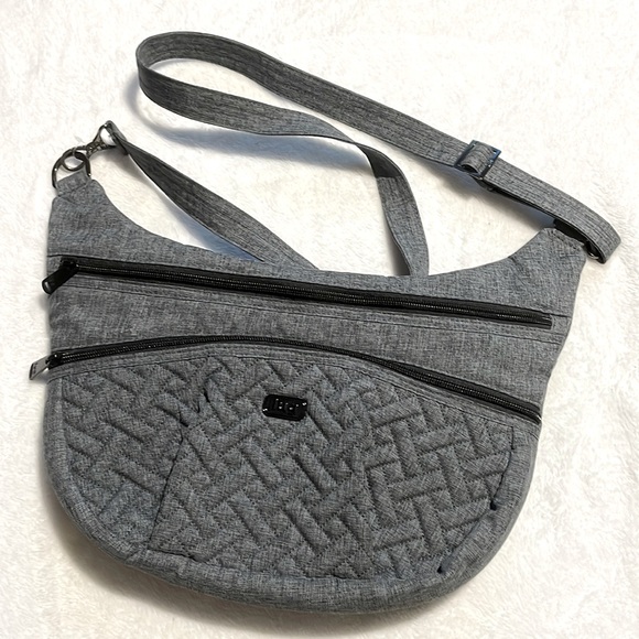 Lug Hippy Quilted Front CrossBody Purse - Picture 1 of 12